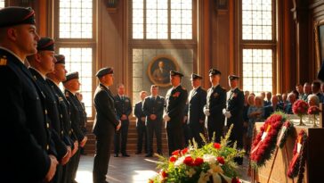 eerbetoon aan de heldhaftigen speciale ceremonie ter herdenking van slachtoffers 1761779288