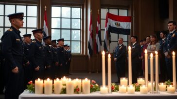 eerbetoon aan de slachtoffers van de 105e militaire klasse in egypte herinnering en respect 1761881683