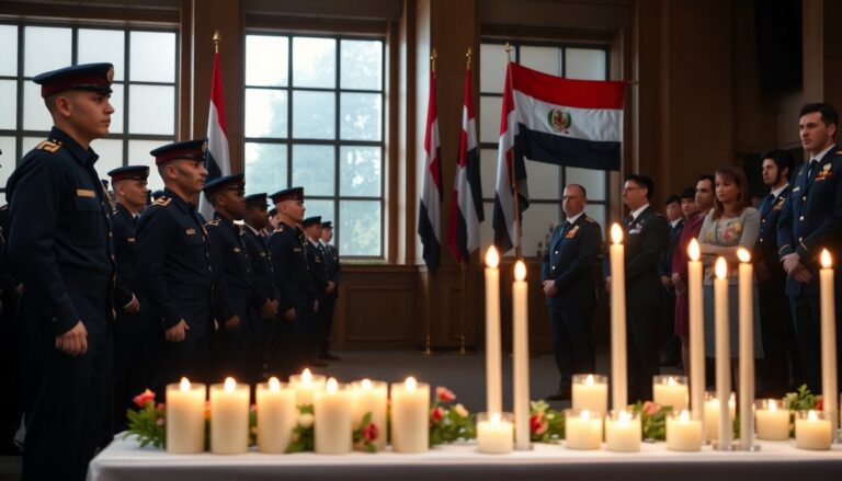 eerbetoon aan de slachtoffers van de 105e militaire klasse in egypte herinnering en respect 1761881683