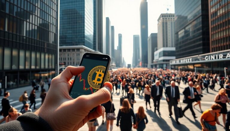 bitcoin koers schommelt angst onder particuliere investeerders versus groeiende zekerheid bij instellingen 1763684678