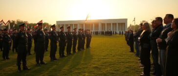 herdenking van de 105e militaire promotie en eerbetoon aan gesneuvelden 1761958066
