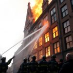 verwoestende brand in amsterdam historisch gebouw in vlammen op gegaan 1762451128