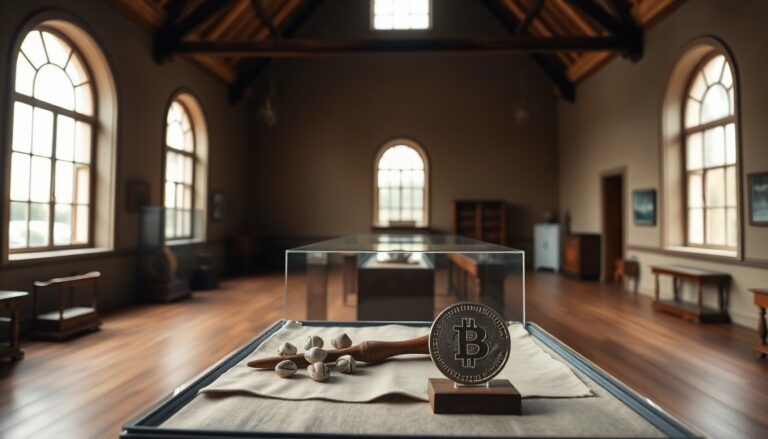 wisseltentoonstelling van schelpen tot bitcoin in de meestoof 1774099658