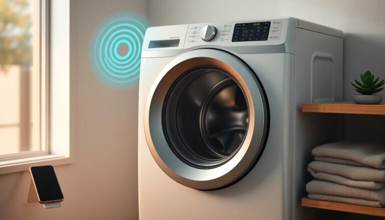 Slimme wasmachine met AI en automatische dosering voor efficiënt wassen