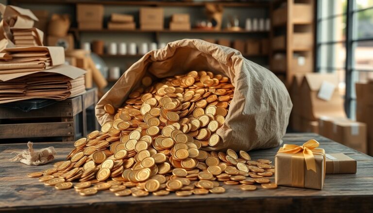 Steenland chocolate Bitcoin munten 10 kilo — grootverpakking